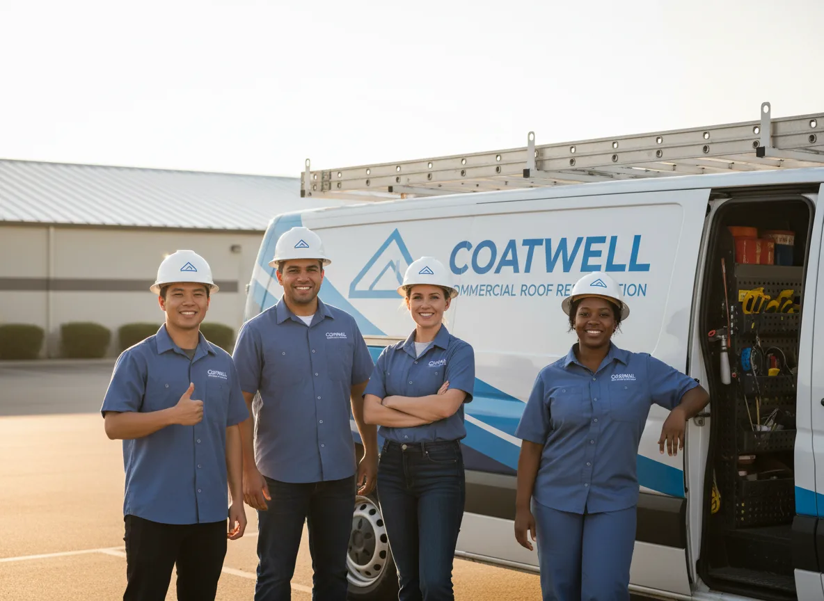 Commercial roof coating company in Adah, PA